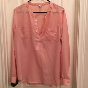 Old Navy Pink flowy top size L